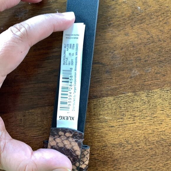 Universal thread xl animal print belt - Picture 3 of 6